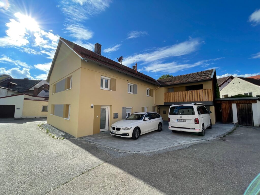 Renovierung Fassade Malerbetrieb